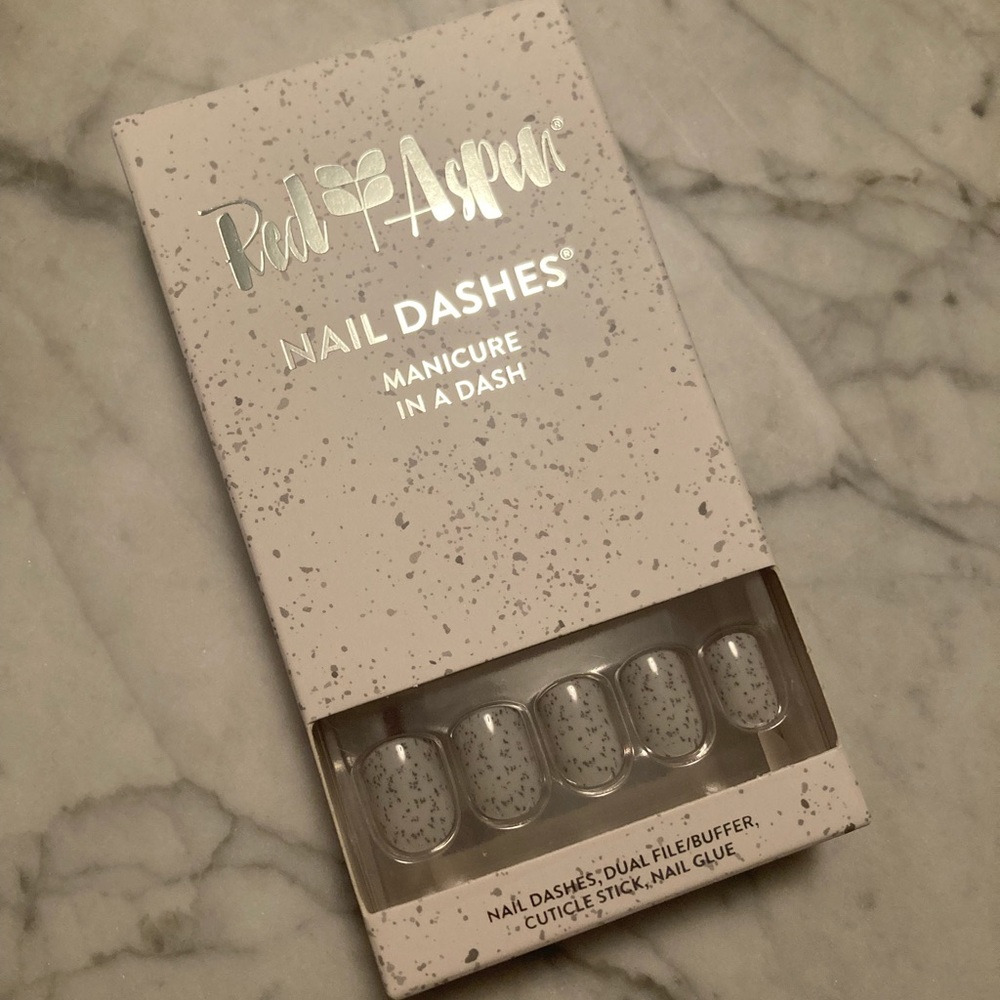 Limited edition red Aspen nails